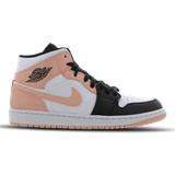 Nike 40 - Herre - Pink Sneakers Nike Air Jordan 1 Mid M - White/Black/Arctic Orange