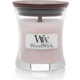 Pink Lysestager, Lys & Dufte Woodwick Rosewood Small Duftlys 85g