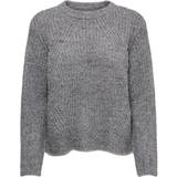 Only Long Sleeved Pullover - Grey/Medium Grey Melange