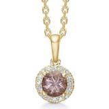 Diamanter Charms & Vedhæng Mads Z Madeleine Pendant - Gold/Diamonds