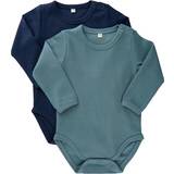 Minymo Bodyer Børnetøj Minymo Body 2-Pack - Goblin Blue (5756-928)