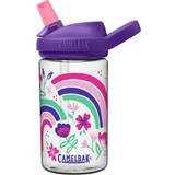 Hofte - Multifarvet Babyudstyr Camelbak Eddy + Kids Rainbow Floral Vandflaske 400ml