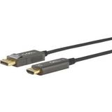 DisplayPort - HDMI aktiv Kabler MicroConnect DisplayPort-HDMI 1.4 30m