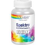 B-vitaminer Vitaminer & Mineraler Solaray Spektro Multivitamin 100 stk