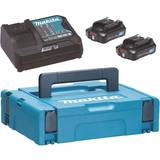 Makita Batterier Batterier & Opladere Makita 2xBL1021B + DC10SB