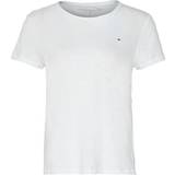 Tommy Hilfiger 44 - Dame Overdele Tommy Hilfiger Heritage Crew Neck T-shirt - Classic White