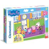 Gulvpuslespil på tilbud Clementoni Peppa Pig 40 Pieces