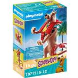 Aber - Scooby Doo Legetøj Playmobil Scooby Doo Collectible Lifeguard Figure 70713