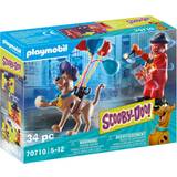 Aber - Scooby Doo Legetøj Playmobil Scooby Doo Adventure with Ghost Clown 70710