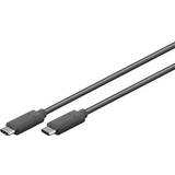 Blå - Rund - USB C-USB C - USB-kabel Kabler MicroConnect USB C-USB C 3.1 Gen 1 3m