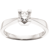 SI (1-2) - Vielsesringe Scrouples Cleopatra Ring - White Gold/Diamond