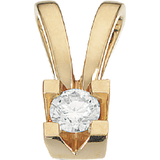 Guld Charms & Vedhæng Scrouples Kleopatra Pendant (0.10ct) -Gold/Diamond