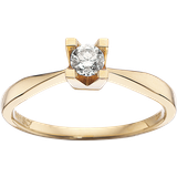 Diamanter - Vielsesringe Smykker Scrouples Kleopatra Ring (0.20ct) - Guld/diamant
