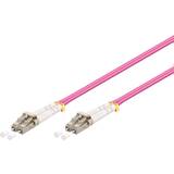 LC-LC - Netværkskabler - Pink Goobay Multimode OM4 50/125 LC - LC 2m