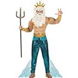 Turkis Dragter & Tøj Kostumer Widmann Adults Poseidon Costume