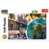 Star Wars Klassiske puslespil Trefl Star Wars The Mandalorian Baby Yoda 100 Pieces