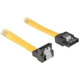 DeLock Flad - SATA-kabel Kabler DeLock SATA-SATA Angled 0.5m