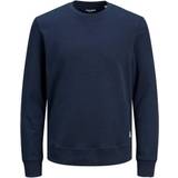 Jack & Jones Sweatere Jack & Jones Basic Crewneck Sweatshirt - Blue/Navy Blazer