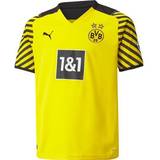 Borussia Dortmund Kamptrøjer Puma Borussia Dortmund Home Replica Jersey 21/22 Sr