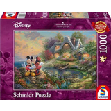 Mickey Mouse Klassiske puslespil Schmidt Mickey & Minnie Mouse 1000 Pieces