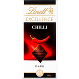 Lindt Chokolade Lindt Excellence Dark Chilli Bar 100g 1pack