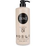 Zenz Organic Glans Hårprodukter Zenz Organic No 01 Pure Shampoo 1000ml