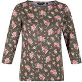 Blomstrede - Slids Tøj Regatta Kimberley Walsh Polina Printed Long Sleeved T-shirt - Grape Leaf Floral