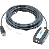 Aten USB-kabel Kabler Aten USB A-USB A M-F 2.0 5m