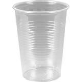 Abena Plastic Cups Transparent 50-pack