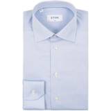 Eton Tøj Eton Signature Twill Shirt - Blue