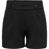 Dame - Plisseret Shorts Jacqueline de Yong Geggo Shorts - Black