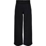 Plisseret - Polyester Tøj Jacqueline de Yong Geggo New Long Pants - Black