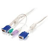 LevelOne Kabler LevelOne USB A-VGA/PS2 1.8m