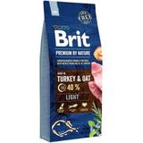 Frisk foder Kæledyr Brit Premium by Nature Light Turkey & Oat 15kg