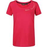 Regatta 32 - Dame Overdele Regatta Women's Filandra IV Graphic T-shirt - Virtual Pink