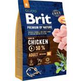 Frisk foder Kæledyr Brit Premium by Nature Adult M 3kg
