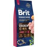 Frisk foder Kæledyr Brit Premium by Nature Junior L 15kg
