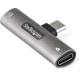 Adapter jack usb kabler StarTech USB C - 3.5mm/USB C PD M-F Adapter