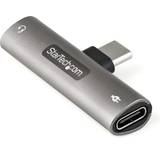 StarTech Kabeladaptere Kabler StarTech USB C - 3.5mm/USB C PD M-F Adapter