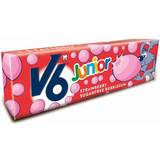 V6 Tyggegummi V6 Junior Bubblegum Strawberry 22g 5stk