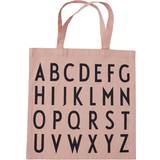 Pink Muleposer Design Letters Favourite Tote Bag ABC - Nudeabc