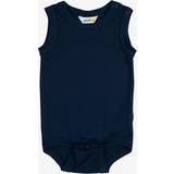 Babyer - Lycra Børnetøj Joha Bamboo Sleeveless Bodysuit - Navy (61910-345-447)