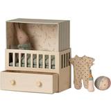 Dukkehusmøbler - Trælegetøj Dukker & Dukkehus Maileg Baby Room for Micro Rabbit
