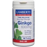 Lamberts Vitaminer & Kosttilskud Lamberts Ginkgo 6000mg 180 stk
