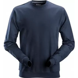 Fleece Sweatere Snickers Workwear Sweatshirt - Navy