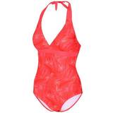 Regatta Dame Badedragter Regatta Women's Flavia Swimming Costume - Red Sky Tropical Print