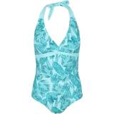 40 - Dame - Grøn Badedragter Regatta Women's Flavia Swimming Costume - Ice Green Palm