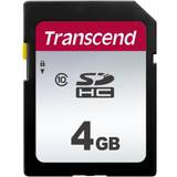4 GB - USB Type-A Hukommelseskort & USB Stik Transcend 300S SDHC Class 10 UHS-I U1 20/10MB/s 4GB