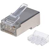 Grå - Kabeladaptere - U/FTP Kabler Intellinet RJ45 Cat6a U/FTP Mono Adapter 90 Pack