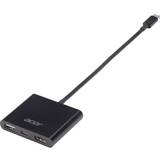 Acer Kabler Acer USB A-USB C/HDMI M-F Adapter